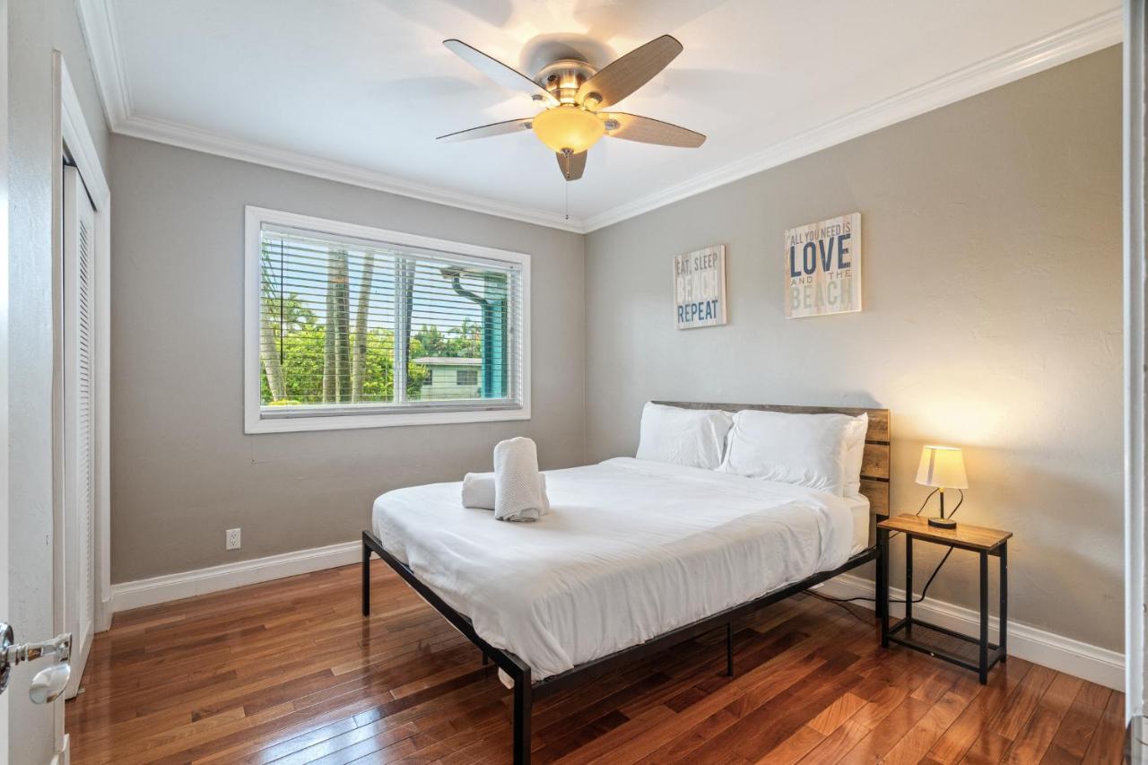 #1 Fort Lauderdale House - Heated Salt Water Pool - Private Oasis-Updated Gorgeous 3Br 3Ba - Las Olas Exterior foto