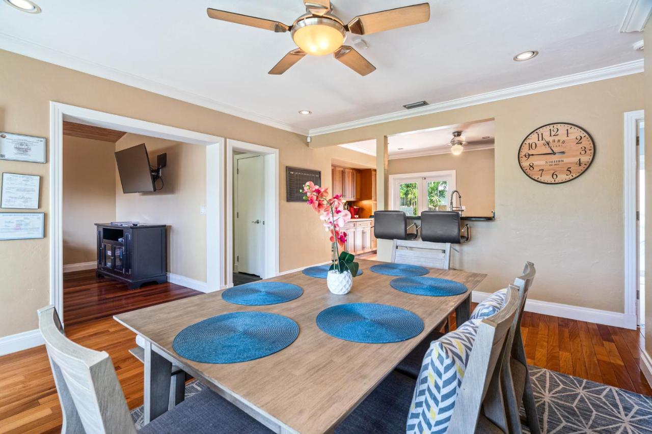 #1 Fort Lauderdale House - Heated Salt Water Pool - Private Oasis-Updated Gorgeous 3Br 3Ba - Las Olas Exterior foto