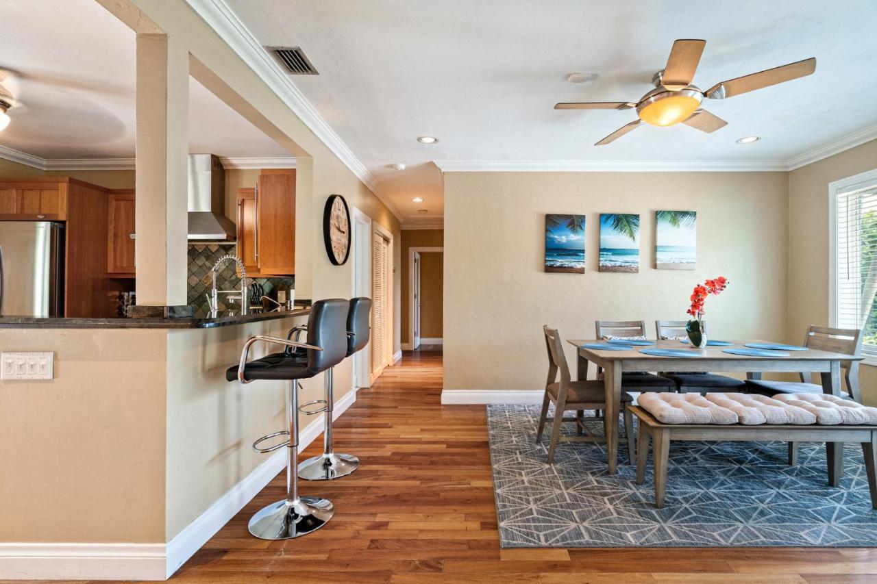 #1 Fort Lauderdale House - Heated Salt Water Pool - Private Oasis-Updated Gorgeous 3Br 3Ba - Las Olas Exterior foto